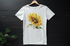 Sublimation design, Watercolor Sunflower, PNG file Product Image 3