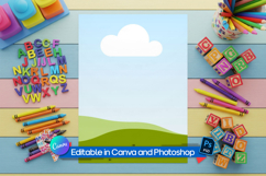 Word search worksheet page mockup Product Image 1