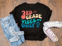 3rd Grade Vibes Only Svg | Third Grade Dude Svg | 3rd Grade Product Image 5