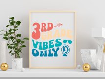 3rd Grade Vibes Only Svg | Third Grade Dude Svg | 3rd Grade Product Image 2