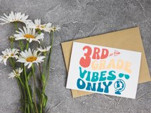 3rd Grade Vibes Only Svg | Third Grade Dude Svg | 3rd Grade Product Image 6