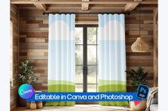 Window Curtain Mockup Product Image 2