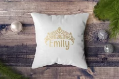 Tiara SVG PNG, Princess Birthday Crown Cricut Laser cut file Product Image 3