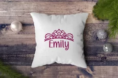 SVG Tiara, PNG Crown, Princess Birthday t-shirt tiara Cricut Product Image 3