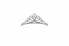 Tiara SVG Png Cricut, Royal Crown for clothes, t-shirt. Product Image 4