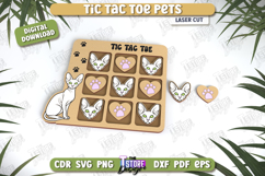 Tic Tac Toe Pets Laser Cut Bundle, Wooden Kids Board Game Product Image 9