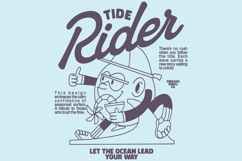 Retro Summer Surfing T shirt Design