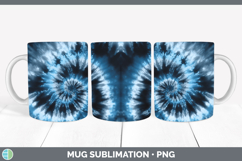 GorgeousTie Dye Mug Wrap design.