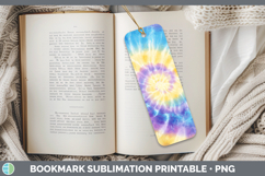 GorgeousTie Dye Bookmark design.