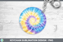 GorgeousTie Dye Keychain design.