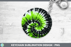 GorgeousTie Dye Keychain design.