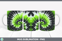 GorgeousTie Dye Mug Wrap design.