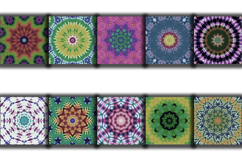 Tie Dye Mandala Digital Paper Pack 10 Product Image 2