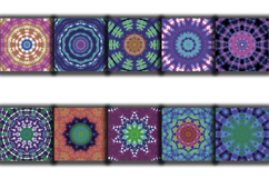 Tie Dye Mandala Digital Paper Pack 14 Product Image 2