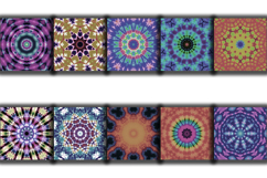 Tie Dye Mandala Digital Paper Pack 24 Product Image 2