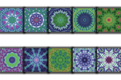 Tie Dye Mandala Digital Paper Pack 29 Product Image 2