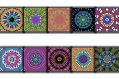 Tie Dye Mandala Digital Paper Pack 2 Product Image 2