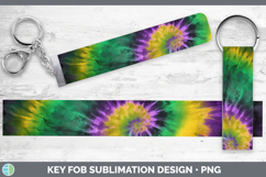 GorgeousTie Dye Key Fob design.