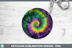 GorgeousTie Dye Keychain design.