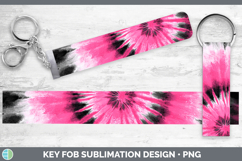 GorgeousTie Dye Key Fob design.