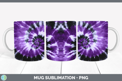 GorgeousTie Dye Mug Wrap design.