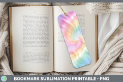 GorgeousTie Dye Bookmark design.