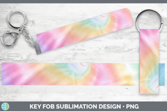 GorgeousTie Dye Key Fob design.