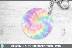 GorgeousTie Dye Keychain design.