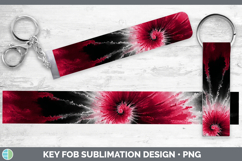 GorgeousTie Dye Key Fob design.