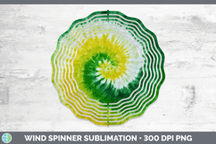 GorgeousTie Dye Wind Spinner design.