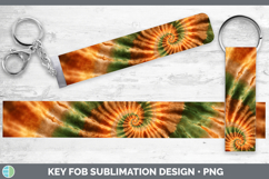 GorgeousTie Dye Key Fob design.