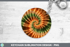 GorgeousTie Dye Keychain design.