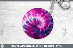 GorgeousTie Dye Keychain design.