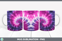 GorgeousTie Dye Mug Wrap design.