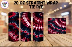Colorful Tie Dye Pattern Sublimation Tumbler Wrap Product Image 1