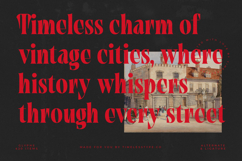 Tieldsa - Bold Serif Display Font Product Image 3