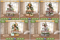 Tiered Trays Laser Cut Mega Bundle | Interchangeable Element Product Image 5