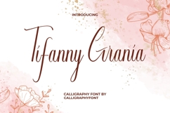 Tifanny Grania Font Product Image 1