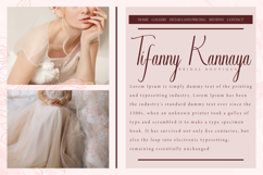Tifanny Grania Font Product Image 5