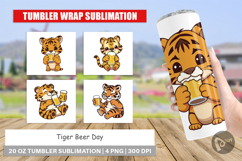 Tumbler Tiger Beer Day Product Image 1