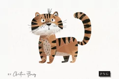 Woodland Tiger Clipart | Animal PNG Product Image 1
