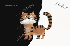 Woodland Tiger Clipart | Animal PNG Product Image 2