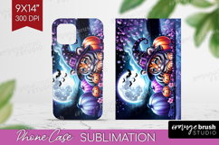Tiger Halloween Phone Case PNG Cute Animal Case PNG Product Image 1