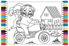 coloring animal cartoon for kids Product Image 1