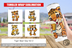 Tumbler Tiger Beer Day Product Image 1