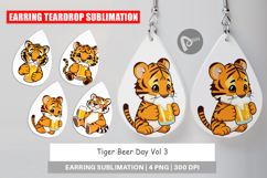 Earring Tiger Beer Day Product Image 1
