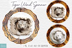 tiger wind spinner