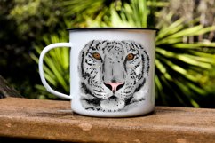 Watercolor Tiger Sublimation| Wild Cat Animal Sublimation Product Image 3