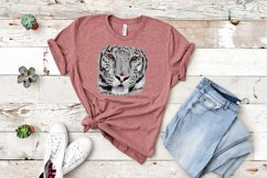 Watercolor Tiger Sublimation| Wild Cat Animal Sublimation Product Image 4