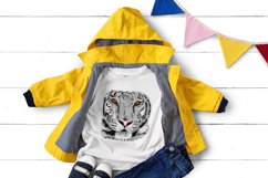 Watercolor Tiger Sublimation| Wild Cat Animal Sublimation Product Image 2